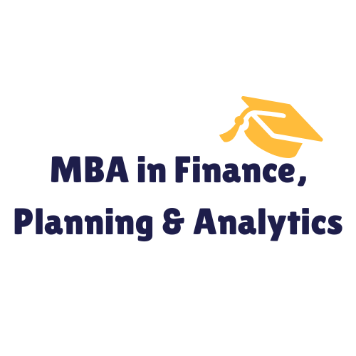 Online MBA in Finance, Planning & Analytics